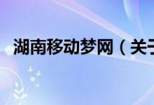 湖南移動夢網（關于湖南移動夢網的介紹）