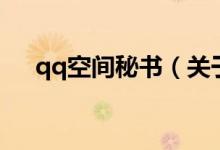 qq空間秘書(shū)（關(guān)于qq空間秘書(shū)的介紹）