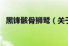 黑鋒骸骨獅鷲（關于黑鋒骸骨獅鷲的介紹）