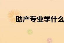 助產(chǎn)專業(yè)學什么（就業(yè)方向有哪些）