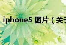 iphone5 圖片（關于iphone5 圖片的介紹）
