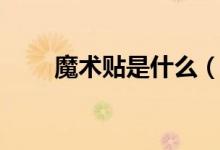 魔術(shù)貼是什么（魔術(shù)貼是誰(shuí)發(fā)明的）