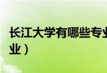 長江大學有哪些專業(yè)最好（長江大學有哪些專業(yè)）