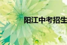 陽(yáng)江中考招生計(jì)劃(陽(yáng)江中考)