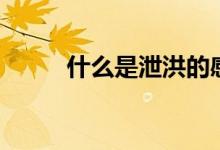 什么是泄洪的感覺(jué)（什么是泄洪）