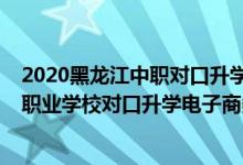 2020黑龍江中職對口升學(xué)本科招生計劃（2022黑龍江中等職業(yè)學(xué)校對口升學(xué)電子商務(wù)一分一段表）