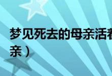 夢見死去的母親活著和我說話（夢見死去的母親）