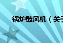 鍋爐鼓風機（關于鍋爐鼓風機的介紹）