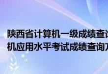 陜西省計算機(jī)一級成績查詢時間（陜西2022上半年全國計算機(jī)應(yīng)用水平考試成績查詢方法）