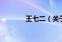 王七二（關于王七二的介紹）