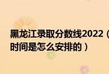 黑龍江錄取分數(shù)線2022（2022黑龍江高考本科批次的錄取時間是怎么安排的）