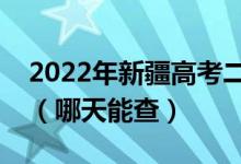 2022年新疆高考二本錄取結(jié)果查詢時間公布（哪天能查）