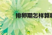排卵期怎樣算?。ㄅ怕哑谠鯓铀悖?class=