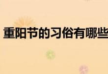 重陽(yáng)節(jié)的習(xí)俗有哪些（重陽(yáng)節(jié)的意義是什么）