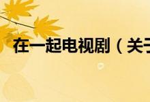 在一起電視?。P(guān)于在一起電視劇的介紹）
