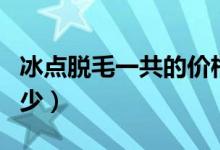冰點(diǎn)脫毛一共的價(jià)格多少（冰點(diǎn)脫毛價(jià)位是多少）