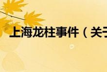 上海龍柱事件（關(guān)于上海龍柱事件的介紹）