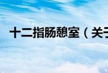 十二指腸憩室（關(guān)于十二指腸憩室的介紹）