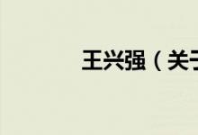 王興強（關于王興強的介紹）