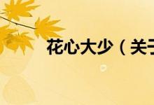 花心大少（關于花心大少的介紹）