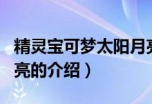精靈寶可夢太陽月亮（關(guān)于精靈寶可夢太陽月亮的介紹）