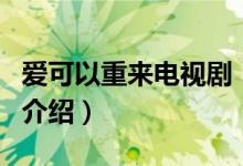 愛(ài)可以重來(lái)電視劇（關(guān)于愛(ài)可以重來(lái)電視劇的介紹）