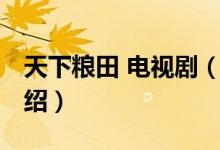 天下糧田 電視?。P(guān)于天下糧田 電視劇的介紹）