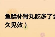 魚鰾補(bǔ)腎丸吃多了會(huì)發(fā)胖嗎（魚鰾補(bǔ)腎丸吃多久見(jiàn)效）