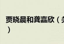賈曉晨和龔嘉欣（關(guān)于賈曉晨和龔嘉欣的介紹）