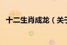 十二生肖成龍（關(guān)于十二生肖成龍的介紹）