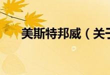 美斯特邦威（關于美斯特邦威的介紹）