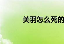 關(guān)羽怎么死的（趙云怎么死的）