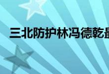 三北防護林馮德乾最新調(diào)研（三北防護林）