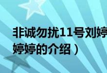 非誠(chéng)勿擾11號(hào)劉婷婷（關(guān)于非誠(chéng)勿擾11號(hào)劉婷婷的介紹）