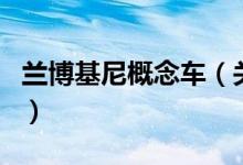 蘭博基尼概念車（關(guān)于蘭博基尼概念車的介紹）