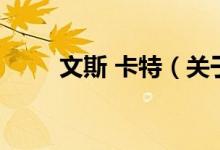 文斯 卡特(關(guān)于文斯 卡特的介紹)