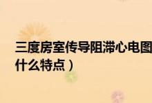 三度房室傳導(dǎo)阻滯心電圖特征(3度房室傳導(dǎo)阻滯心電圖有什么特點(diǎn))