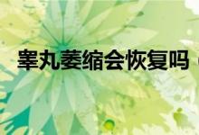 睪丸萎縮會恢復(fù)嗎（睪丸萎縮可以恢復(fù)嗎）