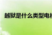 越獄是什么類型電視?。ㄔ姜z是什么意思）