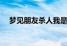 夢(mèng)見朋友殺人我是幫兇（夢(mèng)見朋友殺人）