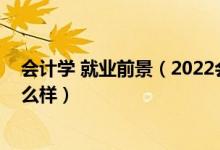 會計學 就業(yè)前景（2022會計學專業(yè)就業(yè)前景和就業(yè)方向怎么樣）