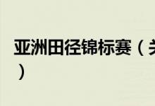亞洲田徑錦標賽（關于亞洲田徑錦標賽的介紹）