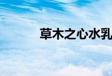 草木之心水乳測(cè)評(píng)（草木之心）
