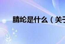 腈綸是什么（關于腈綸是什么的介紹）