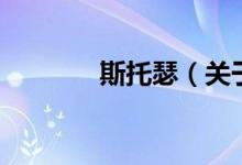 斯托瑟（關于斯托瑟的介紹）