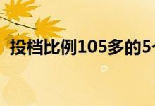投檔比例105多的5個(gè)怎么辦（會(huì)被退檔嗎）