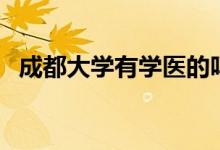 成都大學(xué)有學(xué)醫(yī)的嗎（成都大學(xué)有?？茊幔?class=