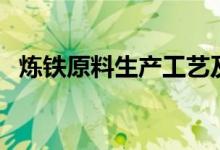 煉鐵原料生產(chǎn)工藝及設計教程（煉鐵原料）