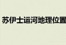 蘇伊士運(yùn)河地理位置（相關(guān)知識點(diǎn)歸納總結(jié)）