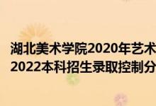 湖北美術(shù)學(xué)院2020年藝術(shù)類本科錄取分數(shù)線（湖北美術(shù)學(xué)院2022本科招生錄取控制分數(shù)線是多少）